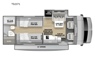 2025 Forest River RV Forester TS TS2371
