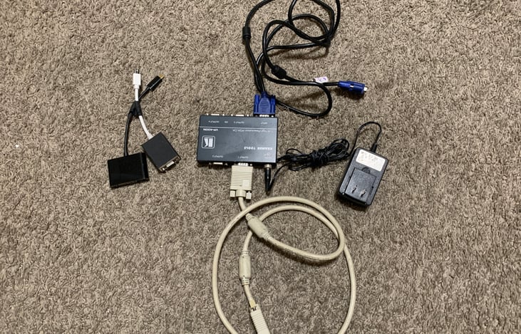 VGA Splitter and Apple Laptop VGA Adapters