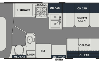 2021 Coachmen RV Leprechaun 270QB Ford 350
