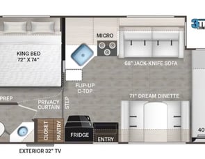 Thor Motor Coach Freedom Elite 26HE