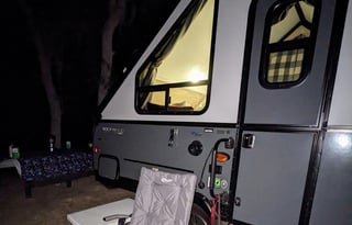 Meet Roxy! 2017 A-Frame Pop Up, easy to tow