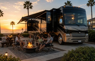 Winnebago:King Bed • FREE WiFi • Solar
