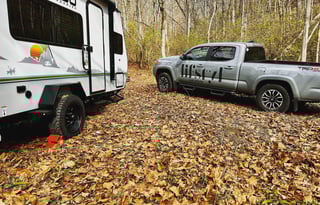 Cozy Home on Wheels: Lightweight Travel Trailer