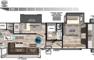 Two fireplaces and a Secret Bunkroom!