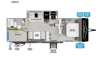 A and A's family travel trailer!