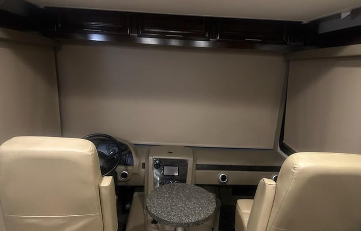 All new furniture. Driver and passenger seat. Driver seat electric with heat.