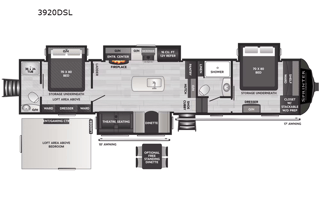 Luxury Family Fifth Wheel - 2025 Keystone Sprinter