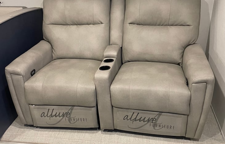 Dual recliners in main living area.