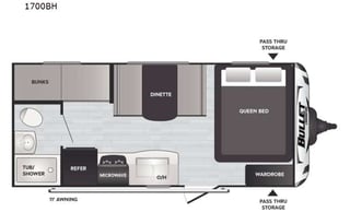 2021 Keystone Bullet Crossfire Travel Trailer