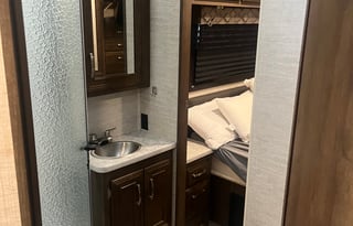 Family and friends bunk bus