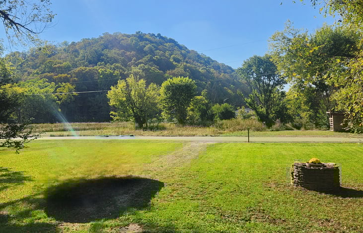 Beautiful view of Milton Hill!!