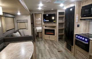 Newer Pet and kid friendly travel trailer