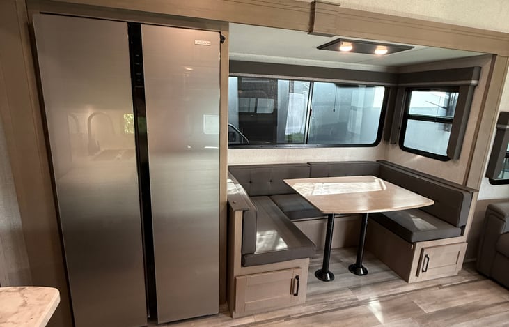 Dining and Refrigerator