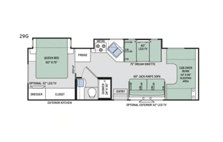 2017 Thor Motor Coach Chateau 29G HAL1830