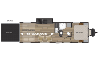 Lava Outdoor Fun Rentals Toy Hauler Camp Trailer
