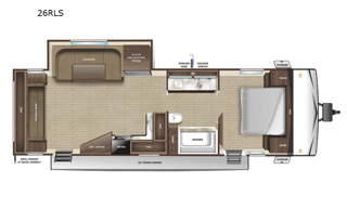 Open possibilities in this Open Range camper