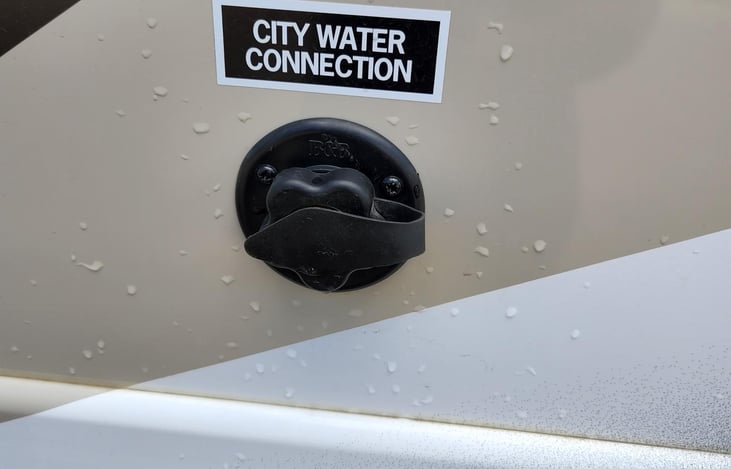 Water Hook Up on the Right Side