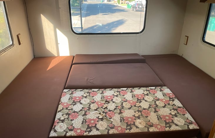 Read bedroom, plenty of storage space as well.