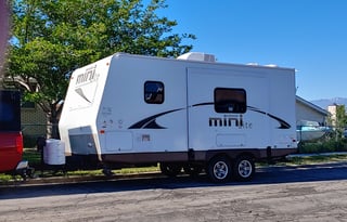 Bella the 2013 Rockwood Forest River Mini Lite