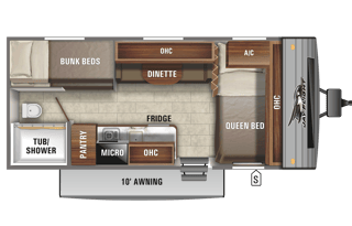 The Rolling Cabin, Sleeps 4 (Free insurance)