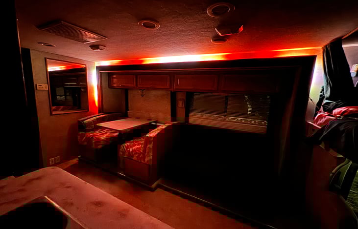 fun and sexy LED lighting for pre- and after-party