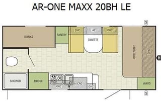 2016 Starcraft AR-ONE MAXX 20BH LE