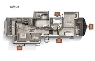 2022 Forest River RV Rockwood Ultra Lite 2887MB