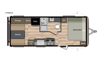 Cozy camper for 2 2018 Keystone RV Springdale