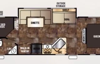 Forest River RV Cherokee Grey Wolf - Sleeps 9