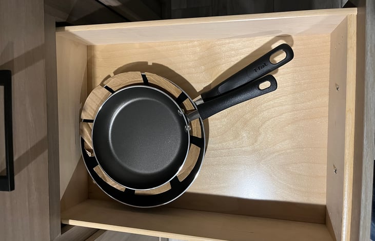 Cooking pans small & medium zize