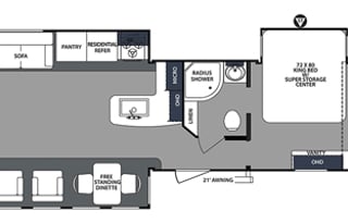 2018 Forest River RV Surveyor 33KRETS
