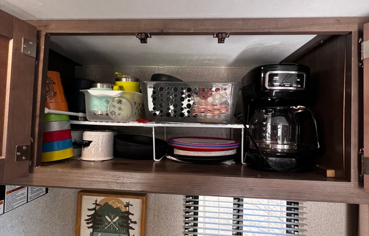 Paper and Plastic Plates, Coffee Maker, Cups Included