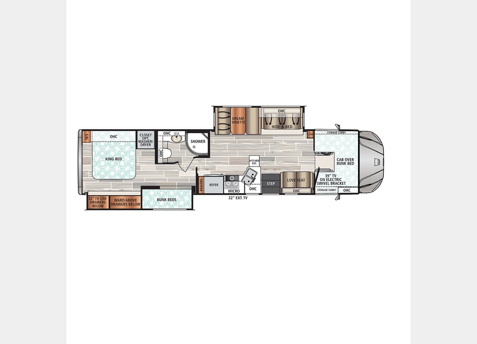 Class C Motor Home rentals in Applegate