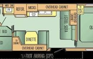 27" Bunkhouse Camper Sleeps 9