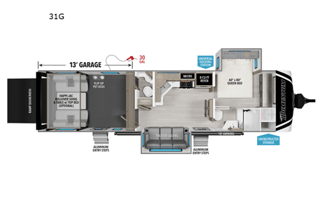 Peyton Trailhead Toy Hauler