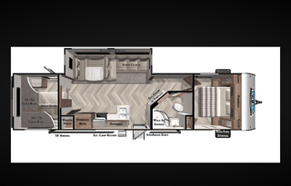 *The Comfy* 2021 Forest River RV Salem Sleeps 10