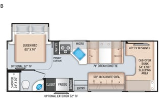 2019 Thor Motor Coach Four Winds 26B