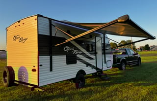 Bernie is a  2022 NEW pet friendly Glamper