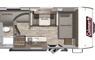 2024 bunk house trailer
