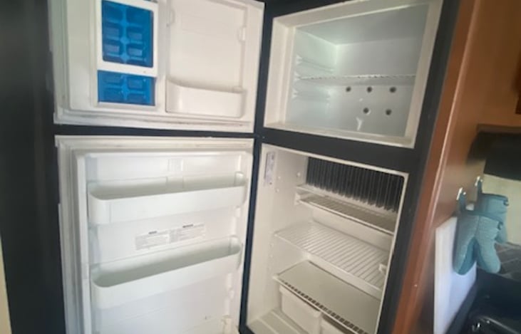 We're sometimes asked, "how big is the fridge," well it's this big!