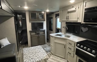 Epic camping adventure. Pet friendly & loaded.