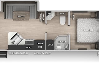 2021 Cherokee Grey Wolf 23MK