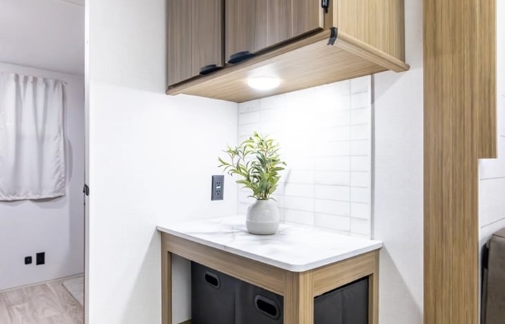 Fully stocked coffee nock.