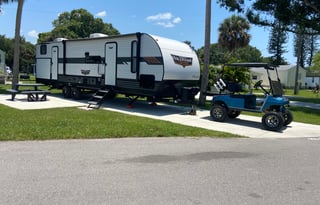 Reba-Family camper with BUNKHOUSE and WIFI