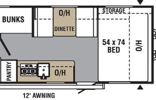 Compact/Ultra-Light/ Coachmen Viking Trailer-max 5