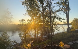 A class "glamping” on Lake Tuscaloosa