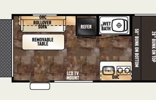 2015 Forest River RV Cherokee Wolf Pup 17RP