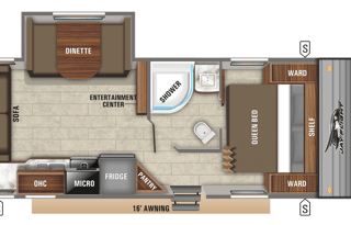 AGA 2 -	2017 Jayco Jay Flight SLX 245RLSW