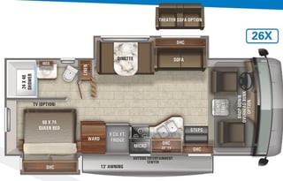 2021 Jayco Alante 26X : The Mojave - Luxury RV