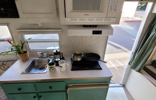 Cabana in the Oasis- Hybrid Tent Travel Trailer